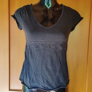 5/$25💖Anthropologie Black Cotton Shirt